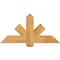 Ekena Millwork Kennewick Rough Sawn Timber Gable Bracket, Western Red Cedar, 48"W x 24"H x 4"D x 6"F, 12/12 Pitch GBW048X24X0406KEN00RWR - alternate 1